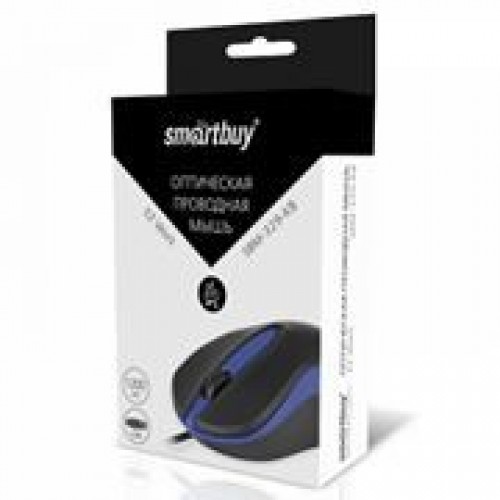 Мышь Smartbuy ONE 329 Black/Blue USB (SBM-329-KB)