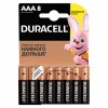 Батарейка AAA Duracell LR03-8BL, 8 шт, блистер (MN2400)