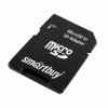 Карта памяти Micro SDHC 8Gb Smartbuy Class 10 + адаптер SD (SB8GBSDCL10-01)