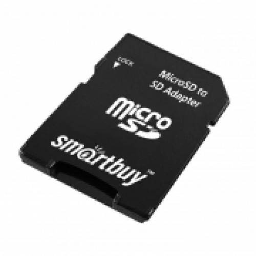 Карта памяти Micro SDHC 8Gb Smartbuy Class 10 + адаптер SD (SB8GBSDCL10-01)