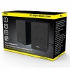 Колонки Ritmix SP-2054w, 6 Вт, MDF, питание от USB, черный/серый