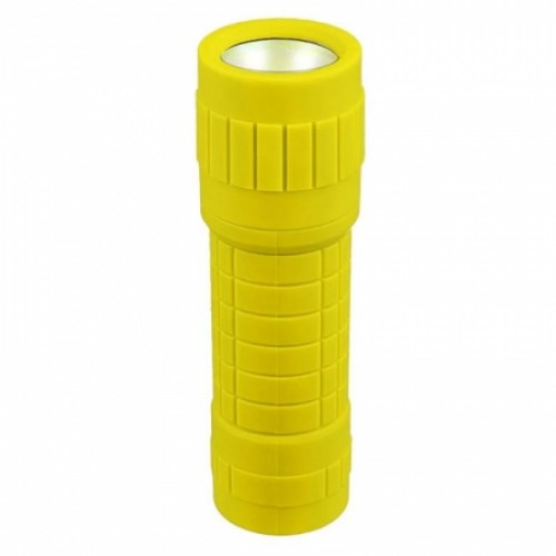 Фонарь Perfeo Regs PL-201, 3W COB, пластик, 3xAAA, жёлтый (PF_B4164)
