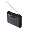 Радиоприемник Perfeo ТАЙГА УКВ/FM, MP3, AUX, аккумулятор, серый (PF_C4941)