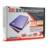 Внешний контейнер для 2.5 HDD S-ATA AgeStar SUB2O1, алюминиевый, серебристый, USB 2.0"