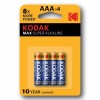Батарейка AAA Kodak MAX LR03-4BL, Alkaline, 4шт