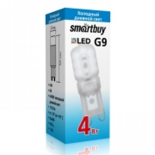 Светодиодная (LED) лампа Smartbuy G9 220V 4W/6400 (SBL-G9 04-64K)