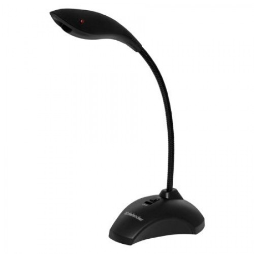 Микрофон Defender MIC-115 черный, на гибкой ножке (64115)