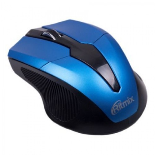 Мышь беспроводная Ritmix RMW-560 Black/Blue USB