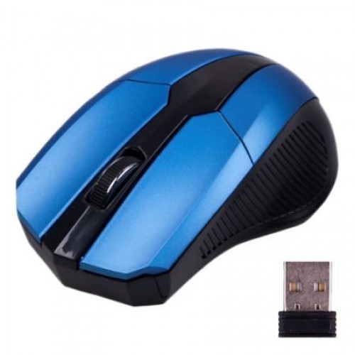 Мышь беспроводная Ritmix RMW-560 Black/Blue USB