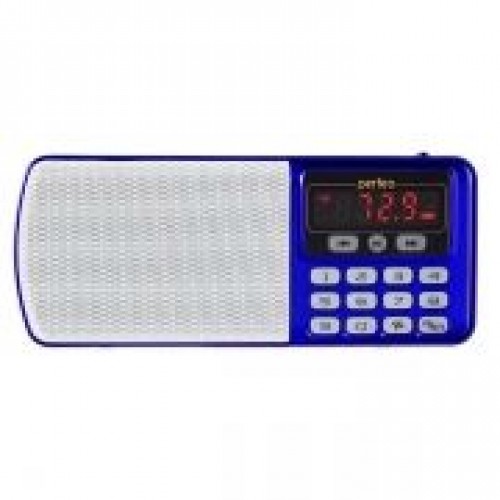 Мини аудио система Perfeo ЕГЕРЬ, MP3, FM, синяя (i120-BL)