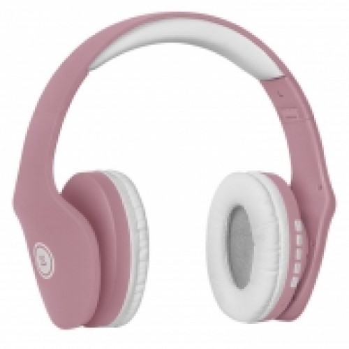 Гарнитура Bluetooth Defender B525 FreeMotion, MP3, FM, розово-белая (63528)