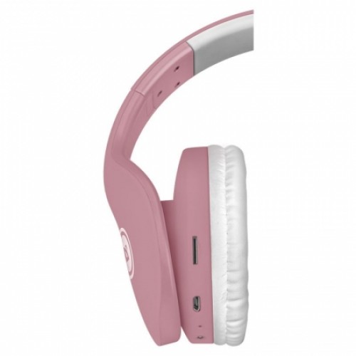 Гарнитура Bluetooth Defender B525 FreeMotion, MP3, FM, розово-белая (63528)