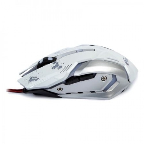 Мышь игровая Ritmix ROM-360 USB белая