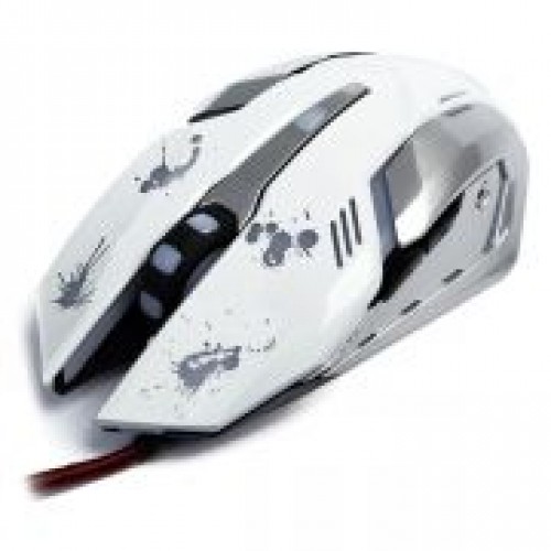 Мышь игровая Ritmix ROM-360 USB белая