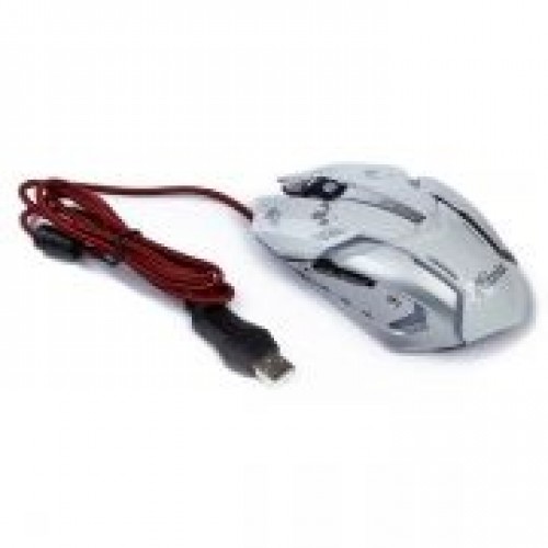 Мышь игровая Ritmix ROM-360 USB белая