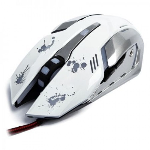 Мышь игровая Ritmix ROM-360 USB белая