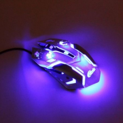 Мышь игровая Ritmix ROM-360 USB белая