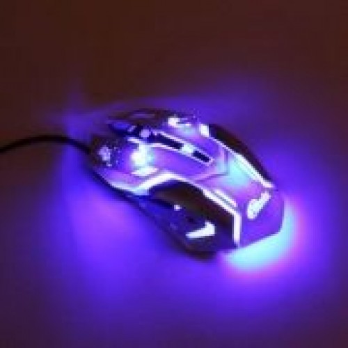 Мышь игровая Ritmix ROM-360 USB белая