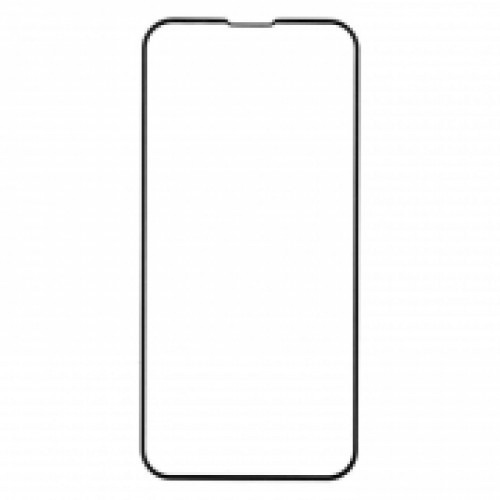 Защитное стекло для экрана iPhone 13 mini (5.4), Full Screen, чёрное, Perfeo (PF_C3769)"