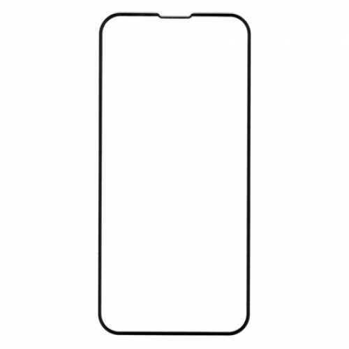 Защитное стекло для экрана iPhone 13 mini (5.4), Full Screen, чёрное, Perfeo (PF_C3769)"