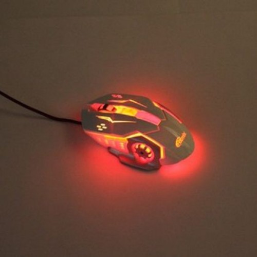 Мышь игровая Ritmix ROM-355 USB белая