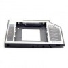Шасси для 2.5 HDD/SSD SATA в отсек 5.25" 9.5мм, Gembird MF-95-01"