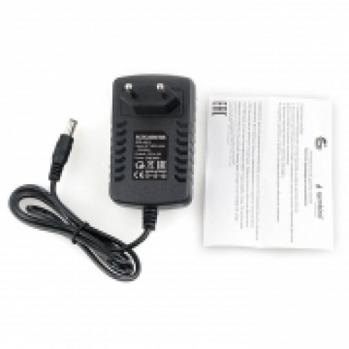 Адаптер питания Gembird NPA-AC9, 12В/2А, штекер 5,5х2,5 мм, положит. полярность (+)