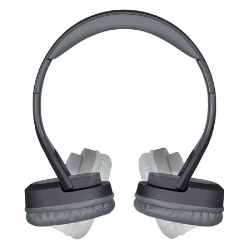 Гарнитура Bluetooth Defender B565 FreeMotion, MP3, FM, накладная, серая (63565)