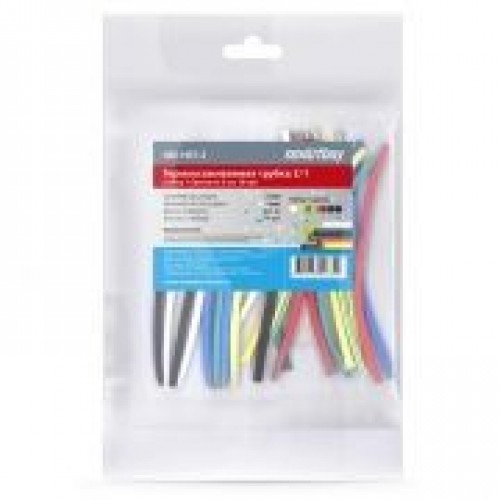 Набор термоусадочных трубок 2/1, 7 цветов по 3 шт, 10 см, Smartbuy (SBE-HST-2)