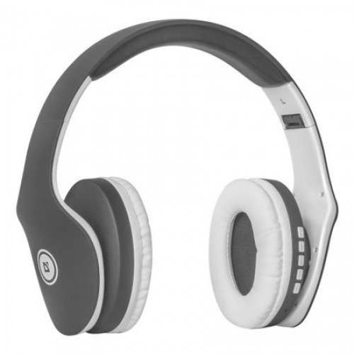 Гарнитура Bluetooth Defender B525 FreeMotion, MP3, FM, серо-белая (63527)