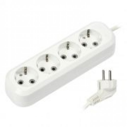 Удлинитель сетевой Smartbuy, 4 розетки, 3 м, 16А/3.5кВт заземление (SBE-16-4-03-Z)