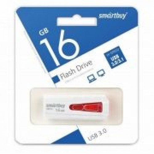 16Gb Smartbuy Iron White USB 3.0 (SB16GBIR-W3)