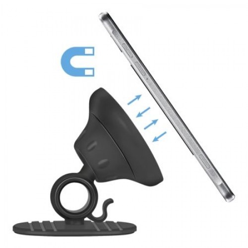 Держатель автомобильный на панель, магнитный, черный, Defender CH-115+ (29115)