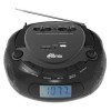 Мини аудио система Ritmix RBB-030BT, MP3, FM/AM/SW1/SW2, AUX, Bluetooth, черная