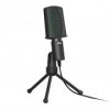 Микрофон Ritmix RDM-126 Black-Green, конденсаторный, подставка