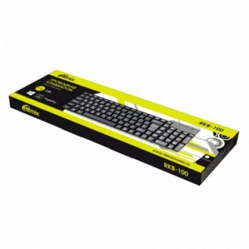 Клавиатура Ritmix RKB-100 USB Black