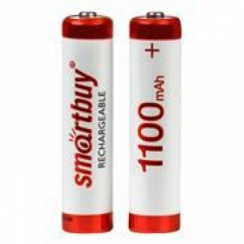 Аккумулятор AAA Smartbuy HR03-2BL 1100мА/ч Ni-Mh, 2шт, блистер (SBBR-3A02BL1100)