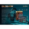 Калькулятор настольный Perfeo PF_3288, 12-разрядный, бухгалтерский, черный (SDC-838B)