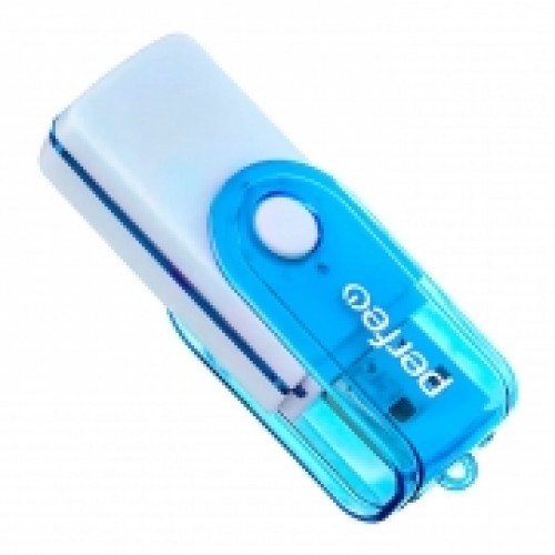 Карт-ридер внешний USB Perfeo PF-VI-R020 SD/MicroSD/MS/M2, синий (PF_С3786)