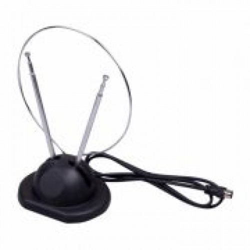 Антенна комнатная для ТВ, VHF/UHF/FM, DVB-T2, пассивная, Ritmix RTA-003