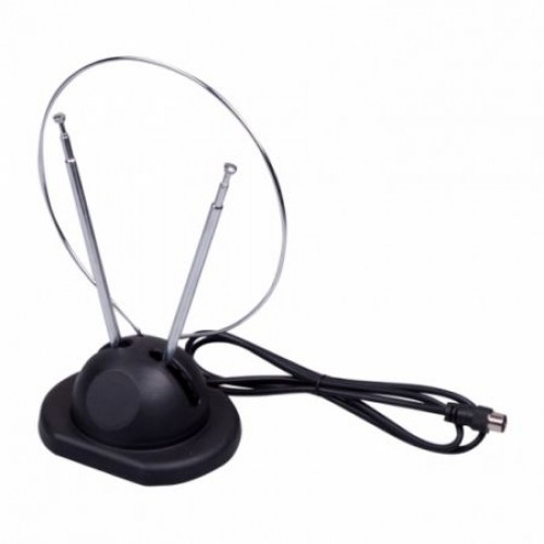 Антенна комнатная для ТВ, VHF/UHF/FM, DVB-T2, пассивная, Ritmix RTA-003