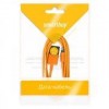 Кабель USB 2.0 Am=>Apple 8 pin Lightning, 1.2 м, оранжевый, Smartbuy (iK-512c orange)