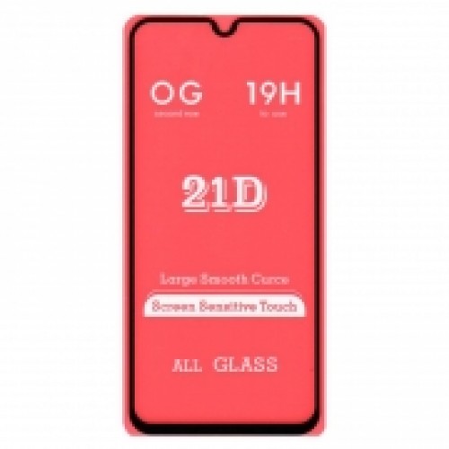 Защитное стекло для экрана Samsung Galaxy M01 Black, Full Screen&Glue, Perfeo (PF_B4800)