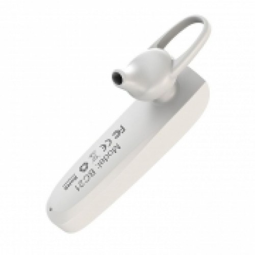 Гарнитура Bluetooth Borofone BC21 Encourage Sound Business, вставная, моно, белая