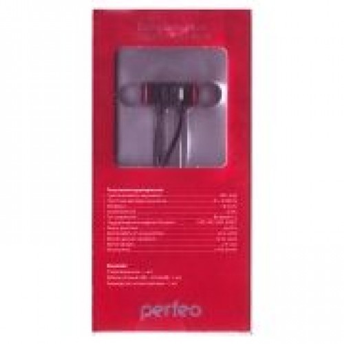 Гарнитура Bluetooth Perfeo BUDZ, вставная, черная (PF_A4344)