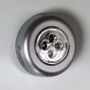 Фонарь Smartbuy Push Light, серебристый, 4 LED, 3XAAA (SBF-831-S)