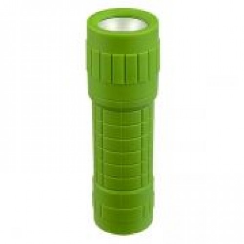 Фонарь Perfeo Regs PL-201, 3W COB, пластик, 3xAAA, зеленый (PF_B4078)