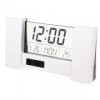 Часы будильник Perfeo PF-S2056 CITY", температура, белые (PF_A4691)"