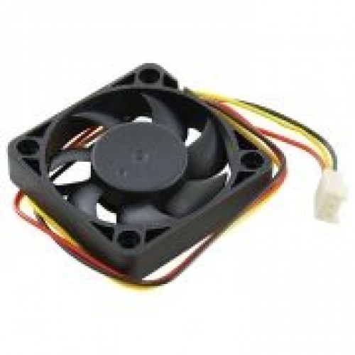 Вентилятор 50 x 50 x 10, 3 pin, 12V, подшипник качения, 5bites (F5010B-3)