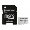 Карта памяти Micro SDXC 64Gb Transcend 300S Class 10 UHS-I U1+ адаптер SD (TS64GUSD300S-A)